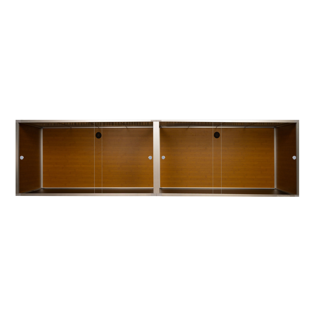8'x2'x2' Wood Reptile Enclosure - The Zen Habitat 3.0